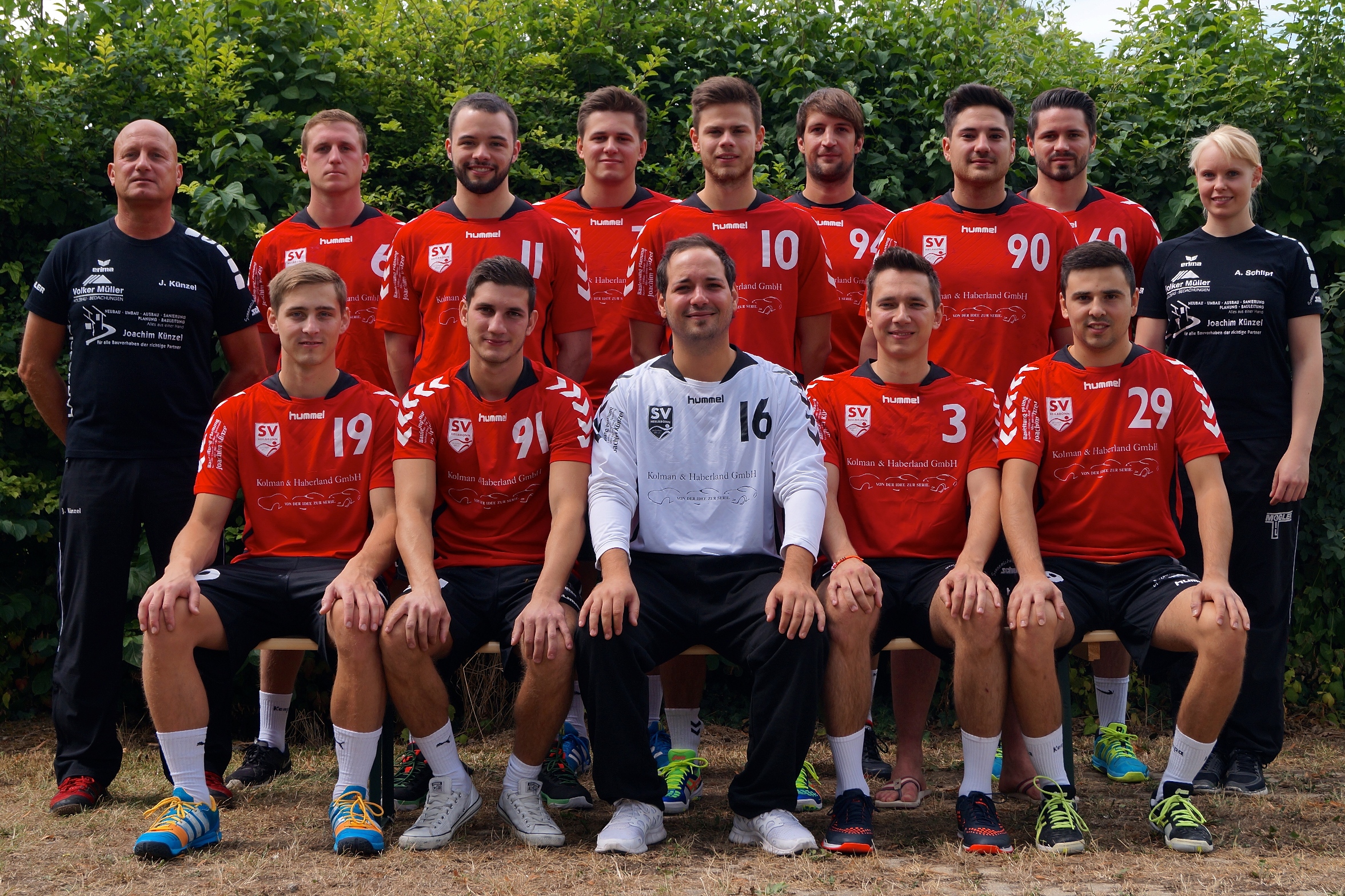 Team Männer 1 - Landesliga 2015/2016